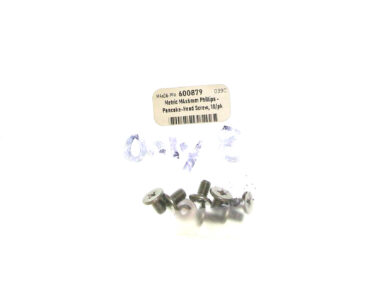 Screw, M4x6mm Phillips - Wafer Flat-Head, 10/pk