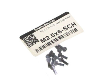 M2.5x06mm Socket Cap Screw - 10/pk