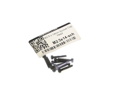 M2.5x14mm Socket Cap Screw - 10/pk