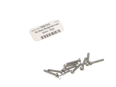 M2x10mm Phillips Pan Head Screw - 10/pk