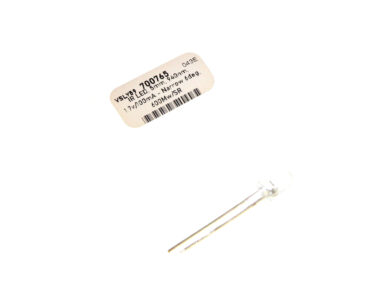 IR LED, 5mm, 940nm, 1.7v/100mA - Narrow 6deg, 600Mw/SR