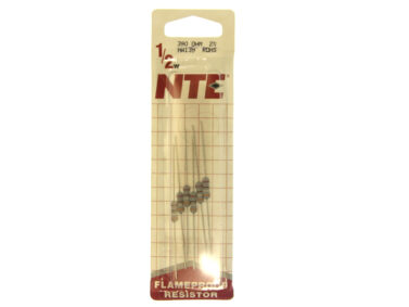 390 OHM, 1/2W Resistor- 6/pk