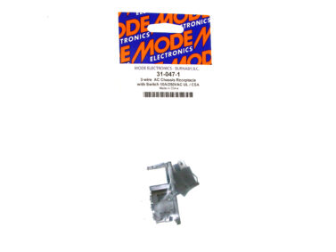 AC Chassis Jack wi Swt - 10A/250VAC, CSA/UL