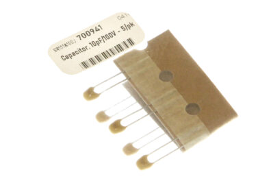 Capacitor, 10pF/100V - 5/pk
