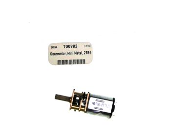 Gearmotor, Mini Metal, 298:1