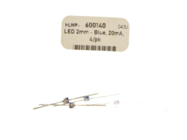 LED 2mm - Blue, 20mA, 4/pk