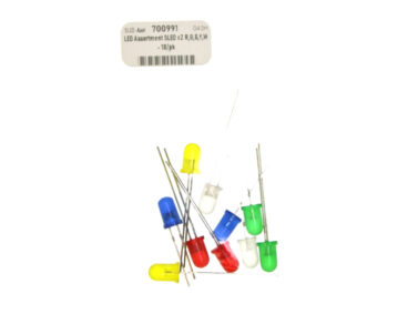 LED Assortment SLED x2 R,G,B,Y,W - 10/pk