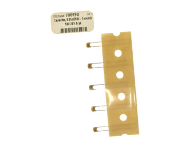 Capacitor, 0.01uF/50V - Ceramic 50V 20% 5/pk