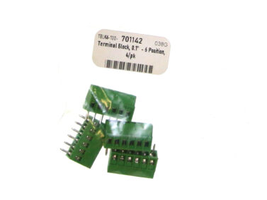 Terminal Block, 0.1"  - 6 Position, 4/pk