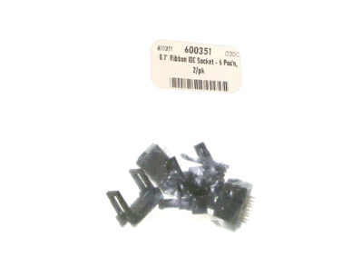 0.1" Ribbon IDC Socket - 6 Pos'n, 2/pk