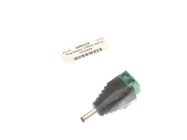 Plug Adapter, 1.35mm Jack to Terminals