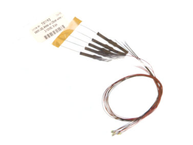 LED - 0805, White wi 20cm wire - 3-12VDC, 5/pk
