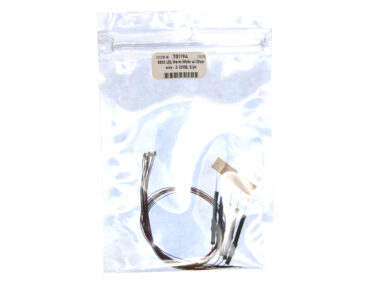 LED - 0805, Warm White wi 20cm wire - 3-12VDC, 5/pk
