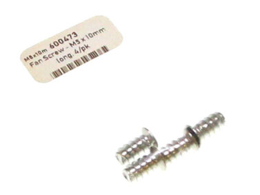 Fan Screw - M5 x 10mm long, 4/pk
