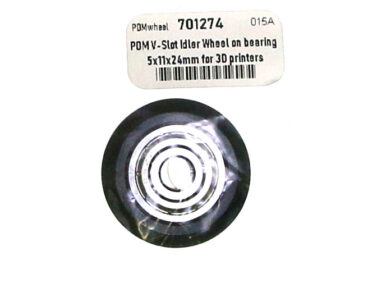 POM V-Slot Idler Wheel on bearing 5x11x24mm for 3D printers