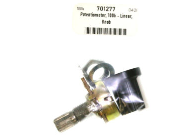 Potentiometer, 100k - Linear, Knob