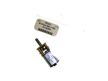 30:1 HE Gear Motor, 3-6VDC - 297-556RPM
