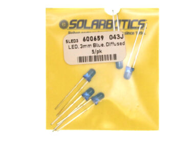 LED, Blue Standard Tinted - 3mm, 10/pk