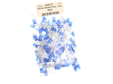 LED, Blue Standard Tinted - 3mm, 100/pk