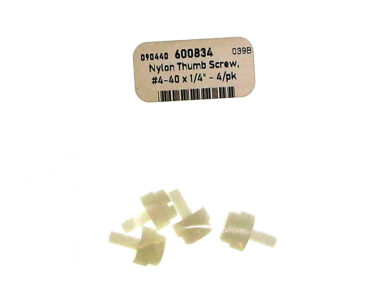 Nylon Thumb Screw, #4-40 x 1/4" - 4/pk
