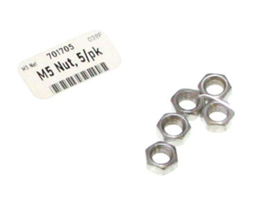 M5 Nut, 5/pk