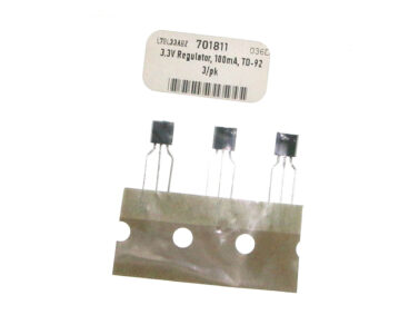 3.3V Regulator, 100mA, TO-92 3/pk