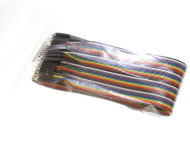 Ribbon Jumper Cable, M/M, 40cm, 40 conductor Dupont