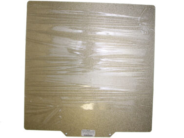255x245 CR6-SE Gold-Textured Build Plate - Creality PEI coated, with Mag Base