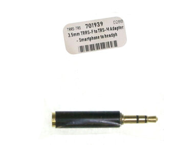 3.5mm TRRS-F to TRS-M Adapter - Smartphone to headph