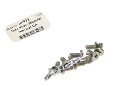Screw, M3x06 - Phillips Flat Wafer Head, 5/pk