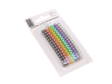 Wire Marker Kit, EC0, 10x10digits - 18-14AWG