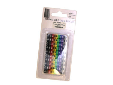 Wire Marker Kit, EC1, 10x10digits - 16-12AWG