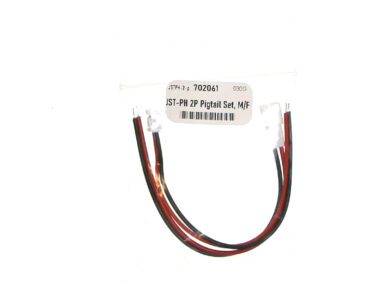 JST-PH 2P Pigtail Set, M/F