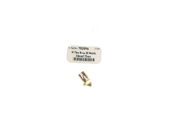 Hi Flow Brass 3D Nozzle, 0.8mm/1.75mm