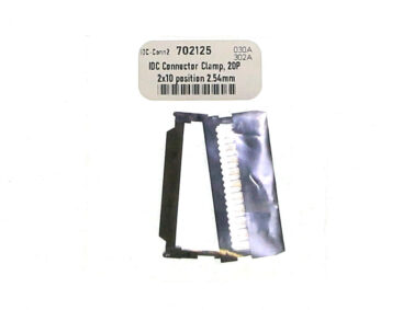 IDC Connector Clamp, 20P - 2x10 position 2.54mm