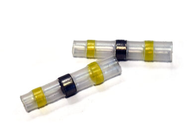 Heat Shrink Solder Butt Connectors - 12-10AWG, 25/pk