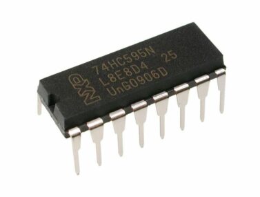 74HC595 8-Bit Serial to Serial/Parallel IC