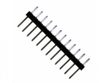 2mm Pin Strip Single Row Header - 12 per