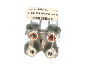 4-Hole RCA Jack PCB mount