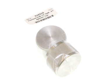 Aluminum Knob, 1/4" Shaft - 0.7" Diameter, 2/pk