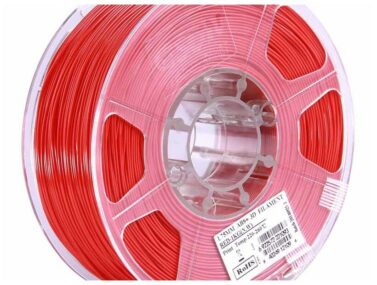 eSun 2.85mm ABS+ Red Filament - 1kg Spool