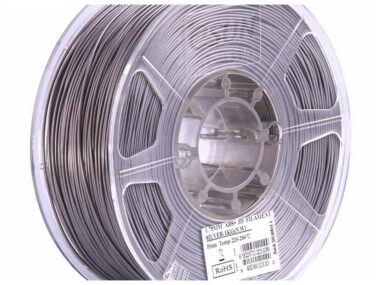 eSun 1.75mm ABS+ Silver Filament - 1kg Spool - NLA