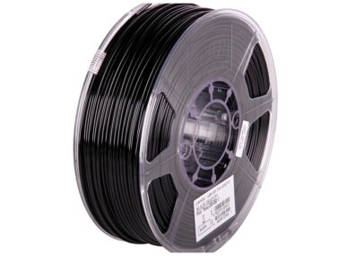 eSun 2.85mm ABS+ Black Filament - 1kg Spool