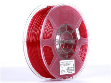 eSun 1.75mm PETG Translucent Magenta Filament - 1kg Spool