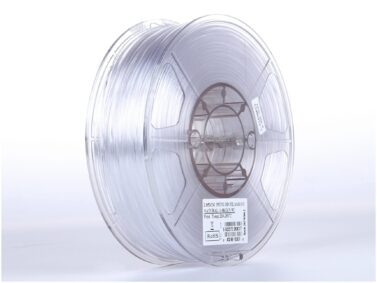 eSun 1.75mm PETG Translucent Natural Filament - 1kg Spool