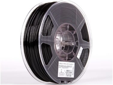 eSun 1.75mm PETG Solid Black Filament - 1kg Spool