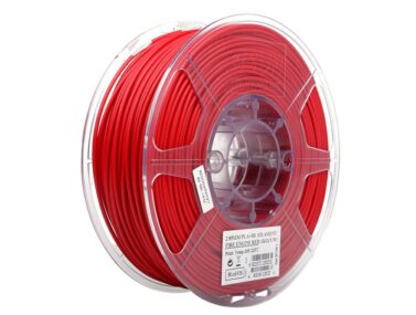 eSun 2.85mm ABS+ Fire Engine Red Filament - 1kg Spool
