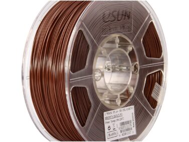 eSun 1.75mm PLA+ Brown Filament - 1kg Spool