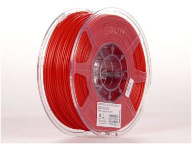eSun 2.85mm PLA+ Red Filament - 1kg Spool
