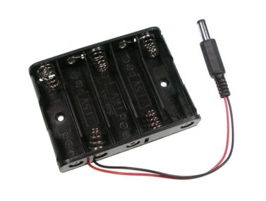 5 x AA Holder With 2.1mm Barrel Plug